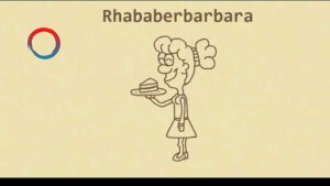 Barbaras Rhubarb Bar