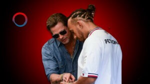 Brad Pitt & Lewis Hamilton