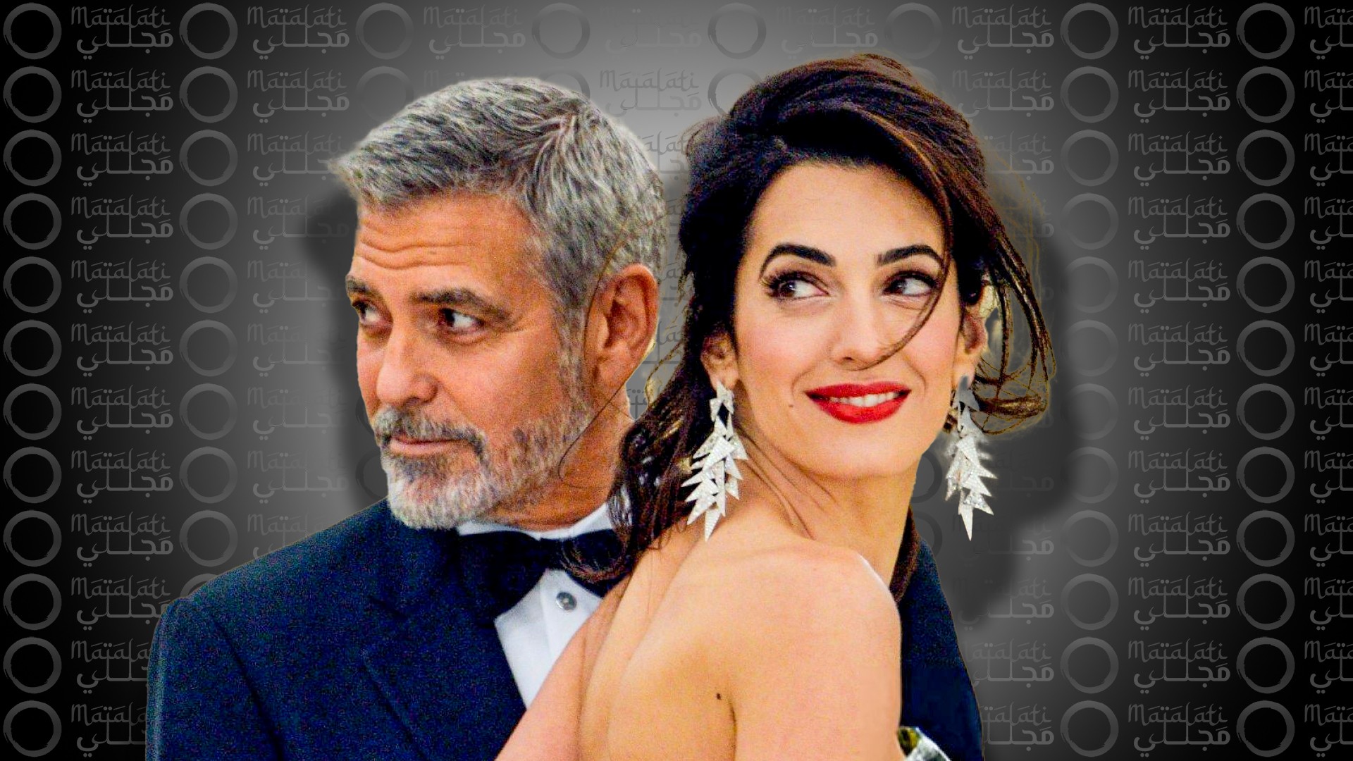 George & Amal Clooney