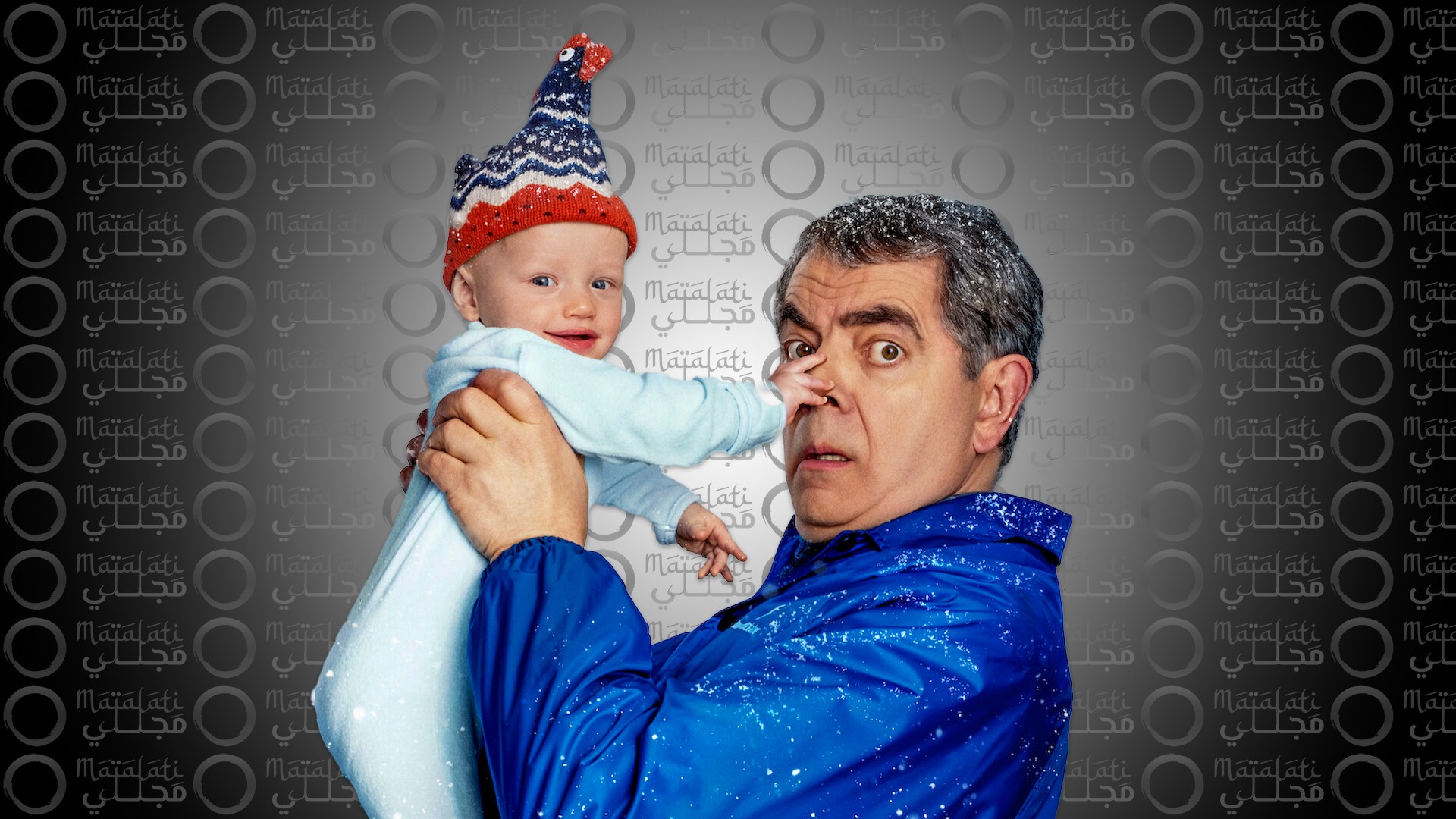 Rowan Atkinson in Man vs Baby